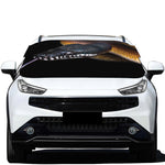 Leiopython Snake Print Car Windshield Snow Cover