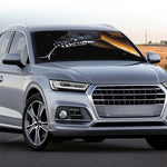 Leiopython Snake Print Car Windshield Sun Shade