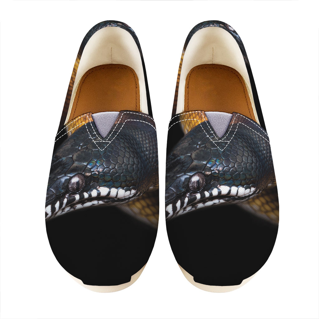 Leiopython Snake Print Casual Shoes