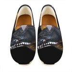 Leiopython Snake Print Casual Shoes