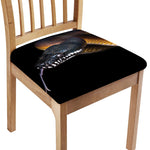 Leiopython Snake Print Chair Cushion Cover