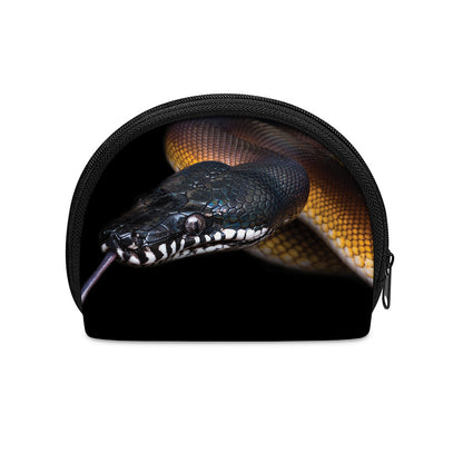 Leiopython Snake Print Coin Purse