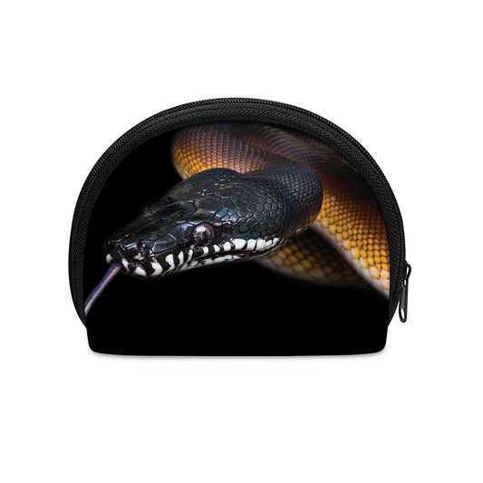 Leiopython Snake Print Coin Purse