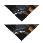 Leiopython Snake Print Dog Bandana