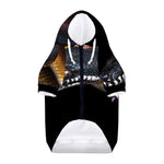 Leiopython Snake Print Dog Zip Up Hoodie