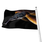 Leiopython Snake Print Flag