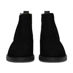 Leiopython Snake Print Flat Ankle Boots