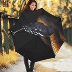 Leiopython Snake Print Foldable Umbrella