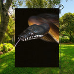 Leiopython Snake Print Garden Flag