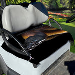 Leiopython Snake Print Golf Cart Seat Cover