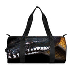 Leiopython Snake Print Gym Bag