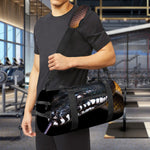 Leiopython Snake Print Gym Bag