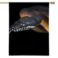 Leiopython Snake Print House Flag