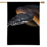 Leiopython Snake Print House Flag