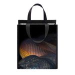 Leiopython Snake Print Insulated Lunch Tote