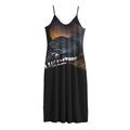 Leiopython Snake Print Jersey Midi Cami Dress