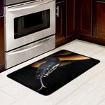 Leiopython Snake Print Kitchen Mat