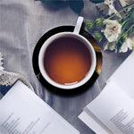 Leiopython Snake Print Leather Coaster Set