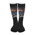 Leiopython Snake Print Long Socks
