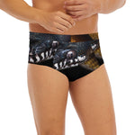 Leiopython Snake Print Men's Briefs