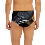 Leiopython Snake Print Men's Briefs