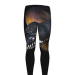 Leiopython Snake Print Men's leggings