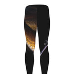 Leiopython Snake Print Men's leggings