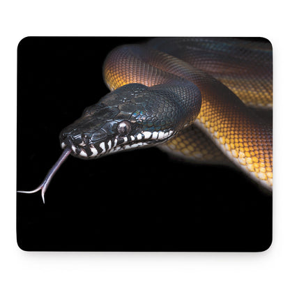 Leiopython Snake Print Mouse Pad