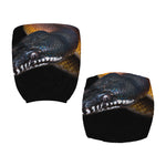 Leiopython Snake Print Office Chair Cover