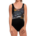 Leiopython Snake Print One Piece Swimsuit
