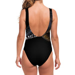 Leiopython Snake Print One Piece Swimsuit