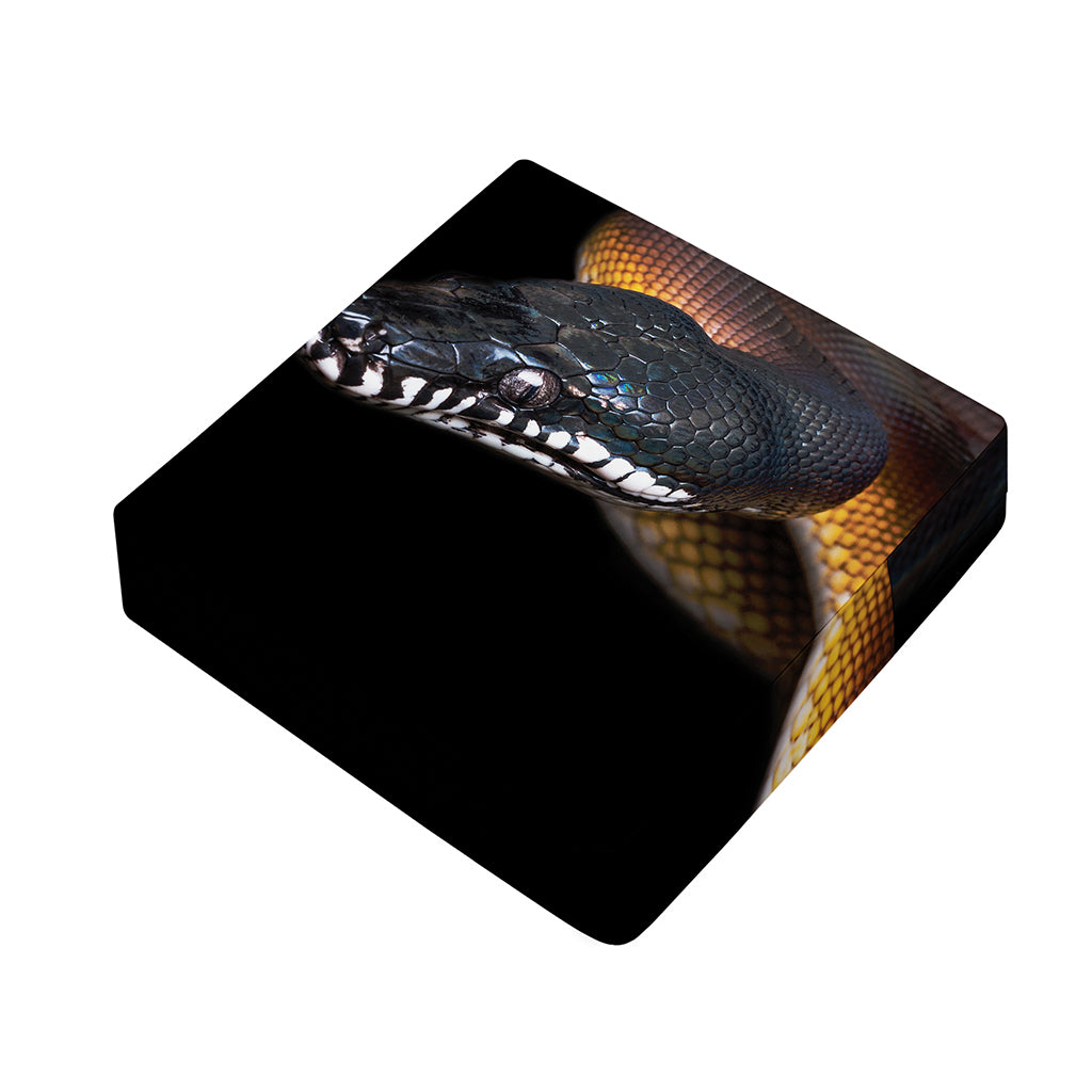 Leiopython Snake Print Outdoor Seat Cushion Cover