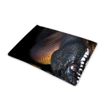 Leiopython Snake Print Pet Cooling Mat Cover