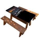 Leiopython Snake Print Picnic Table Cover