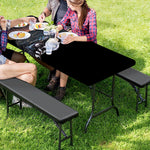 Leiopython Snake Print Picnic Table Cover