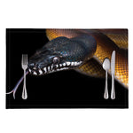 Leiopython Snake Print Placemat