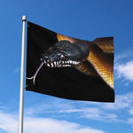 Leiopython Snake Print Polyester Flag