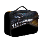 Leiopython Snake Print Portable Lunch Bag
