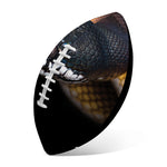 Leiopython Snake Print Rugby Ball