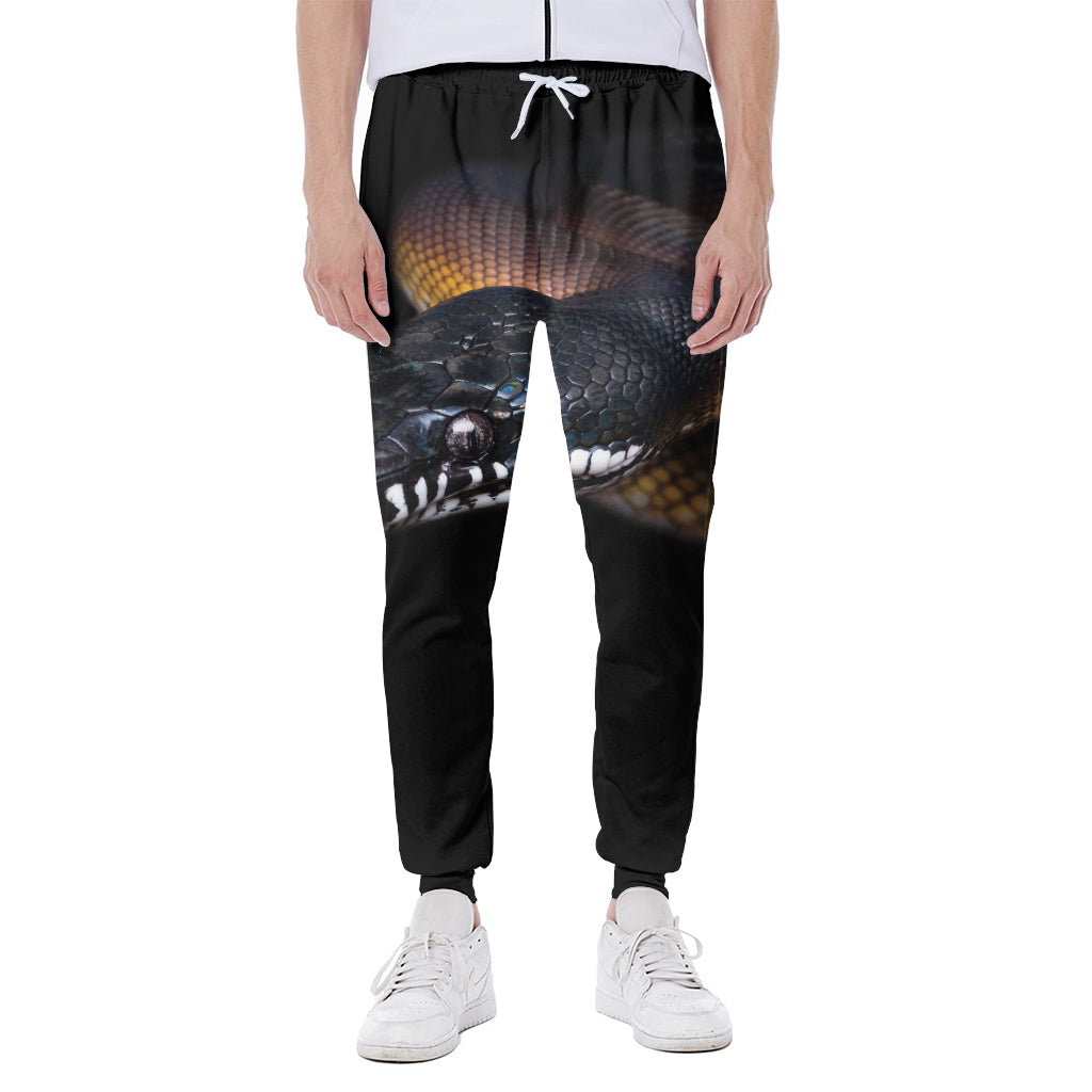 Leiopython Snake Print Scuba Joggers