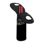 Leiopython Snake Print Single Neoprene Wine Tote