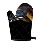 Leiopython Snake Print Single Oven Mitt