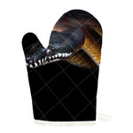 Leiopython Snake Print Single Oven Mitt