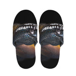 Leiopython Snake Print Slippers
