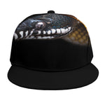 Leiopython Snake Print Snapback Cap