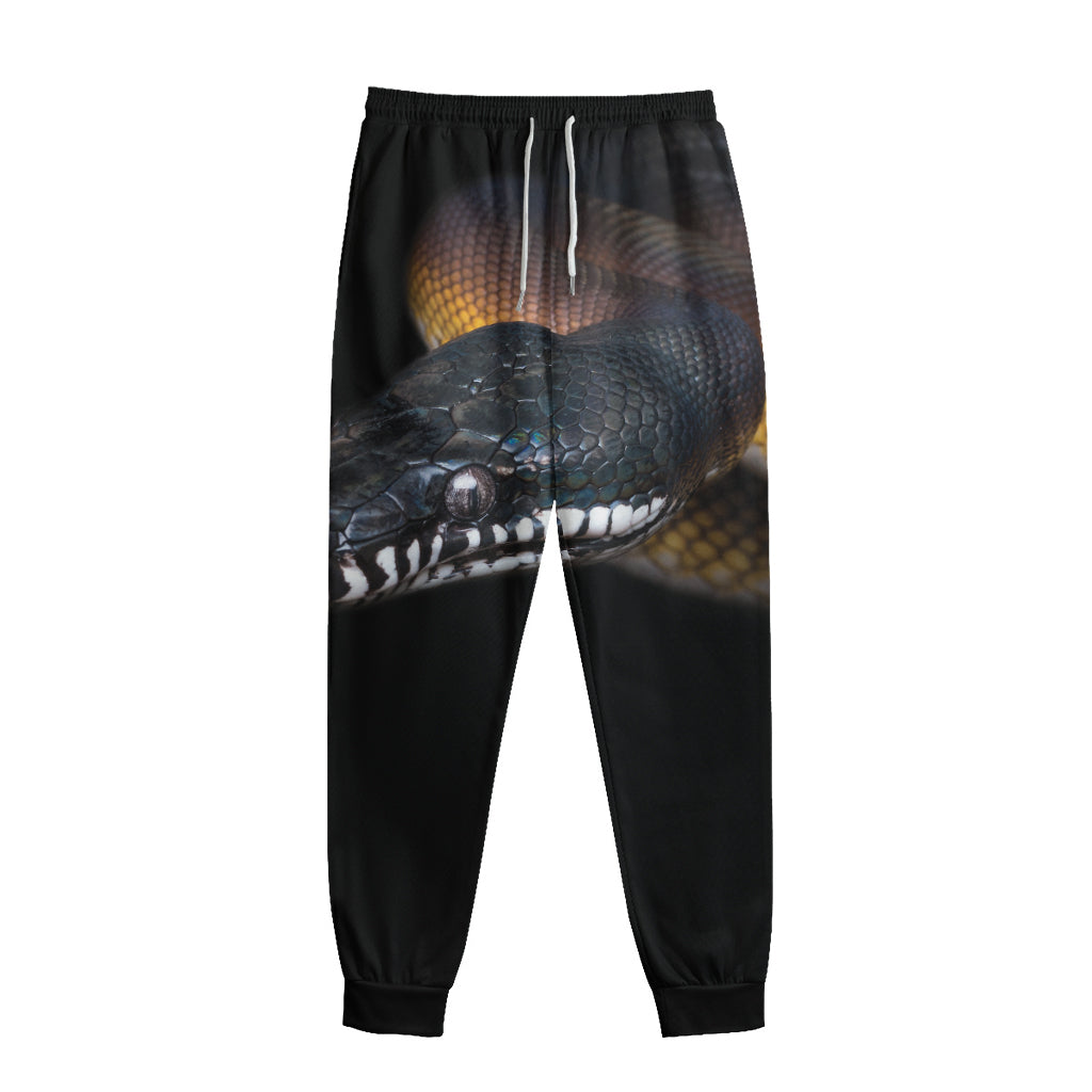 Leiopython Snake Print Sweatpants