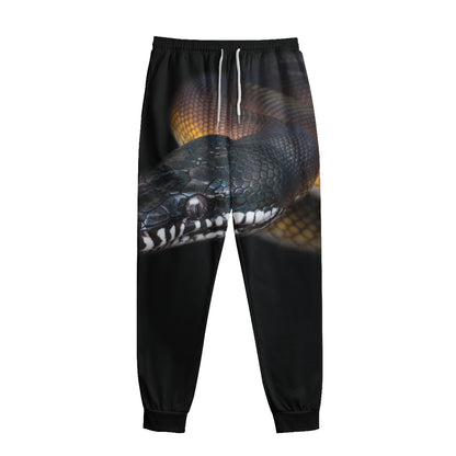 Leiopython Snake Print Sweatpants