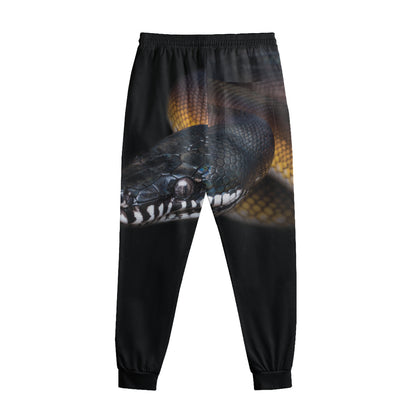 Leiopython Snake Print Sweatpants