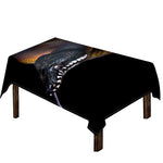 Leiopython Snake Print Tablecloth