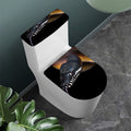 Leiopython Snake Print Toilet Lid And Tank Cover Set